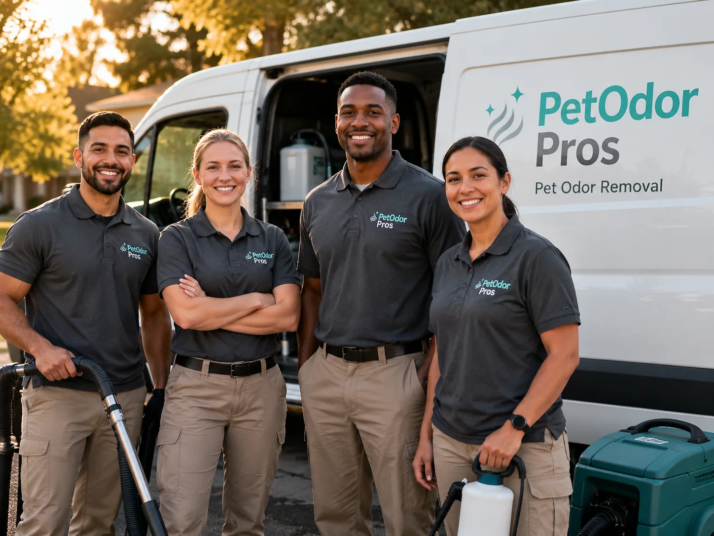 Pet Odor Removal team serving Huntsville, AR